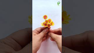 DIY Paper Flower 💐 😱 shorts [upl. by Sternberg47]