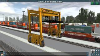 Trainz 12 JR American Intermodal Route 10 BN 48 Wellcar Train [upl. by Thevenot]