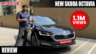 New Skoda Octavia Review  Variants Engines Mileage Features Price in India [upl. by Haynor859]