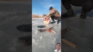 fishing of ice outdoors fish [upl. by Carree]