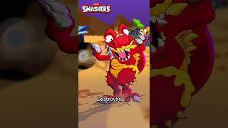 Destroy All Dino Drivers 🛻🦖💥 Shorts Zuru Dinos Cartoons smashers kidscartoons [upl. by Ghassan]