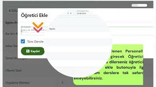 EDİTİB  3 Kurs Ders Açma İşlemleri [upl. by Atiuqehs]