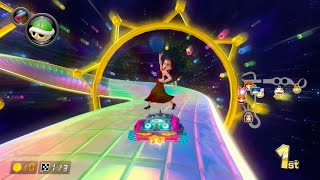 Mario Kart 8 Deluxe Wii Rainbow Road 1080 HD [upl. by Notsur]