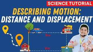 DESCRIBING MOTION DISTANCE AND DISPLACEMENT  SCIENCE 7 QUARTER 3 MODULE 1 [upl. by Lyns]