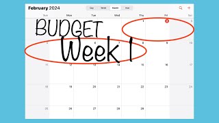 February 2024 Budget Week 1 [upl. by Gisele]