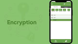 How to link cloud storage drives to AxCrypt mobile application  Mobile encryption software [upl. by Sutherlan]