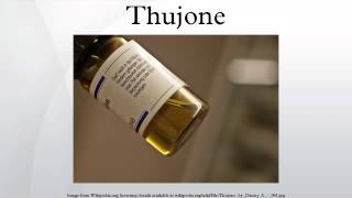 Thujone [upl. by Nail]