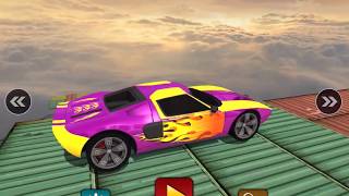 IMPOSSIBLE STUNT CAR TRACKS 3D Android  iOS Gameplay 2017 Tough Tracks Unlocked [upl. by Leanora]