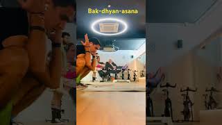 🧘 Bak dhyan asana for focus and balance  yogaeveryday focus and strength 🧘 [upl. by Norret]