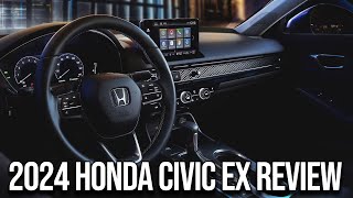 2024 Honda Civic EX Review [upl. by Gordan619]