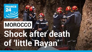 Morocco in shock after death of ‘little Rayan’ • FRANCE 24 English [upl. by Wandis954]