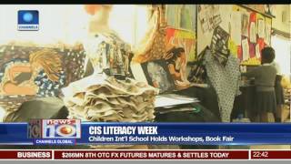 CIS Literacy Week Children Intl School Holds Workshops Book Fair [upl. by Nilla814]