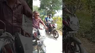 Motor cycle rally in Village Road foryou quotes shorts shortvideo pentvbangla [upl. by Arvell]