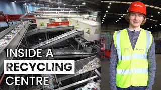 Inside a Recycling Centre  Veolia London [upl. by Einnol]