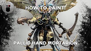 Contrast How to Paint Mortarion Daemon Primarch of Nurgle – Pallid Hand Vectorium [upl. by Elihu654]