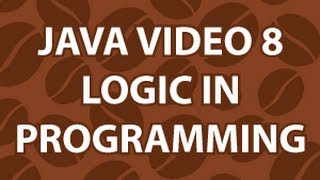 Java Video Tutorial 8 [upl. by Daas]