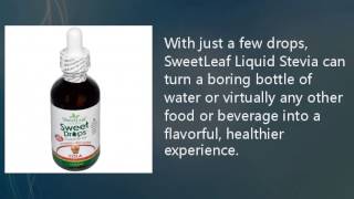 Wisdom Natural SweetLeaf Liquid Stevia Sweet Drops Sweetener Cola [upl. by Bradway]