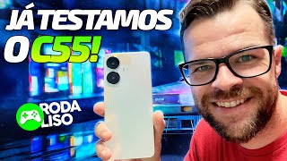 Realme C55 em jogos MediaTek G88 e 8GB roda liso [upl. by Nim]