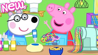 Peppa Pig Tales 🌈 Lets Make Rainbow Spaghetti 🍝 BRAND NEW Peppa Pig Episodes [upl. by La]