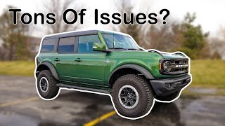 Ford Bronco 6 Month Review And Thoughts Things To Know Before You Buy [upl. by Ahsaele202]