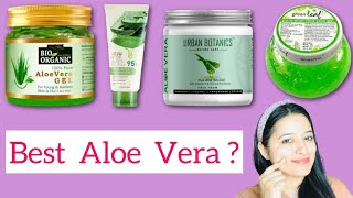 Best Aloe Vera gel for Oily Skin and Pimples  2023   Top Aloe vera Gel glassskin [upl. by Zaller644]