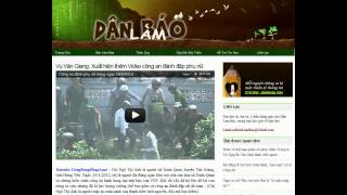 14052012  Dân Làm Báo  Vụ Văn Giang Xuất hiện thêm Video công an đánh đập [upl. by Rasecoiluj]