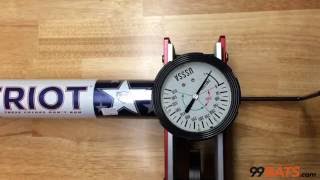 Miken 2016 Freak Patriot Maxload USSSA Slowpitch Softball Bat  Compression Test [upl. by Weksler631]