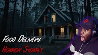 Creepy TRUE Food Delivery Horror Stories by Mr Nightmare REACTION [upl. by Adnawaj]