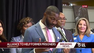 Birmingham mayor announces program for people just released from jail [upl. by Laon]