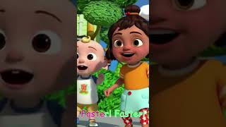 Head Shoulders Knees and Toes CoComelon Nursery Rhymes amp Kids Songs shorts youtubeshorts [upl. by Enyahc]