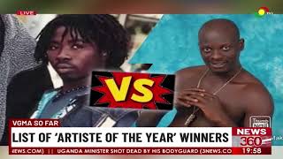 VGMA Artiste of the Year winners so far [upl. by Aker]