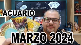 ACUARIO ♒️ MARZO 2024 HOROSCOPO Y PREDICCION ASTROLOGICA [upl. by Ellohcin]