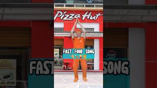 Fast Food Party Dance Song Routine Action Moves  Fast Food Rockers shorts fastfood dancing [upl. by Mariann]