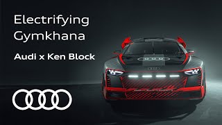 Electrifying Gymkhana the Audi S1 etron quattro Hoonitron [upl. by Skutchan]