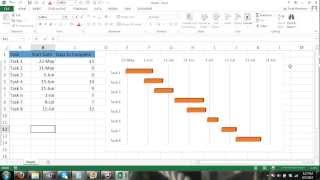 Excel Gantt Chart Tutorial  2022  How to Make a Gantt Chart in Microsoft Excel 365 [upl. by Geminius]