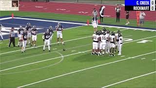 Rockmart Vs Coahulla Creek 92024 [upl. by Mastrianni]