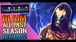 Destiny 2 How To Claim Old Season Pass Rewards Boost Your Light Level TODAY The Final Shape [upl. by Arras914]