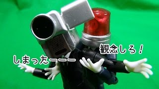 あのポーズが再現できる！ カメラ男＆パトランプ男 NO MORE映画泥棒 [upl. by Enutrof]