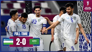 AFCU23  QFinal  Uzbekistan 2  0 Saudi Arabia [upl. by Kaslik]