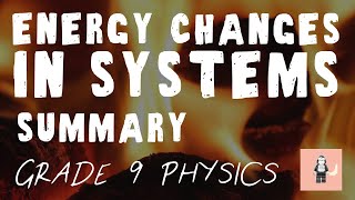 Energy Changes in Systems  GCSE Physics Summary  temperature and Specific Heat Capacity [upl. by Sarajane]