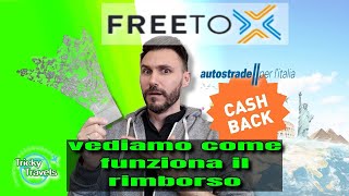 Rimborso autostrade 2022Vediamo come funziona free to X [upl. by Irrehs]