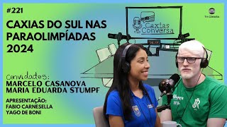 Caxias Conversa  atletas paralímpicos representam Caxias na Paraolimpiadas de 2024 [upl. by Anaila567]