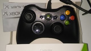 Controle Xbox 360PC  Original Microsoft Com Fio [upl. by Peppy]