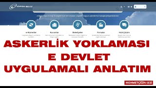 ASKERLİK YOKLAMA KAÇAĞINA DÜŞMEYİN DİKKAT  HER GÜN İÇİN 1822 TL ÖDERSİNİZ [upl. by Nanette329]