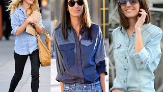 Ways to style denim shirts [upl. by Caritta]