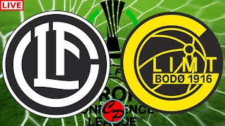 Bodo Glimt vs Lugano Europe Conference League Live Game Cast amp Chat [upl. by Dyanne]