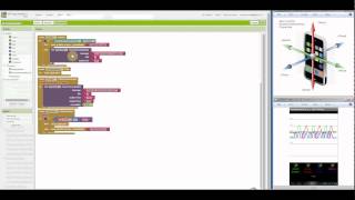 App Inventor  Accelerometer Sensor Tester [upl. by Ravid]
