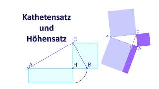 Kathetensatz und Höhensatz [upl. by Notlef]