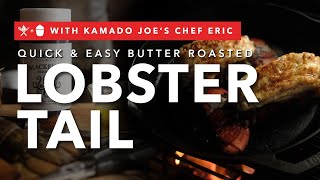 Quick amp Easy Butter Roasted Lobster Tail [upl. by Atorod630]