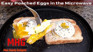 Easy Poached Eggs in the Microwave [upl. by Krusche672]